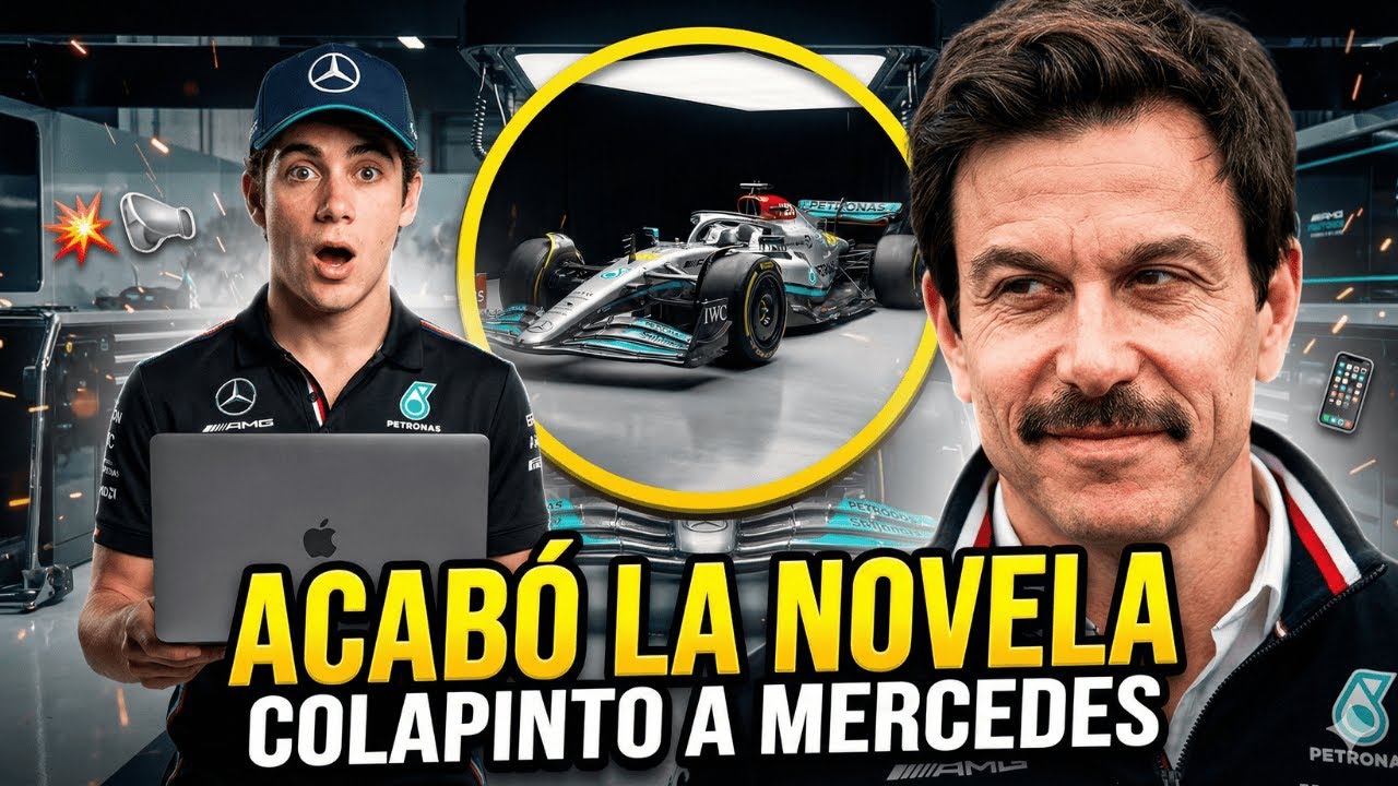 🚨🔥 ¡BOMBAZO MUNDIAL! FRANCO COLAPINTO SE UNE A MERCEDES: TOTO WOLFF TIENE TODO ACORDADO HOY YA