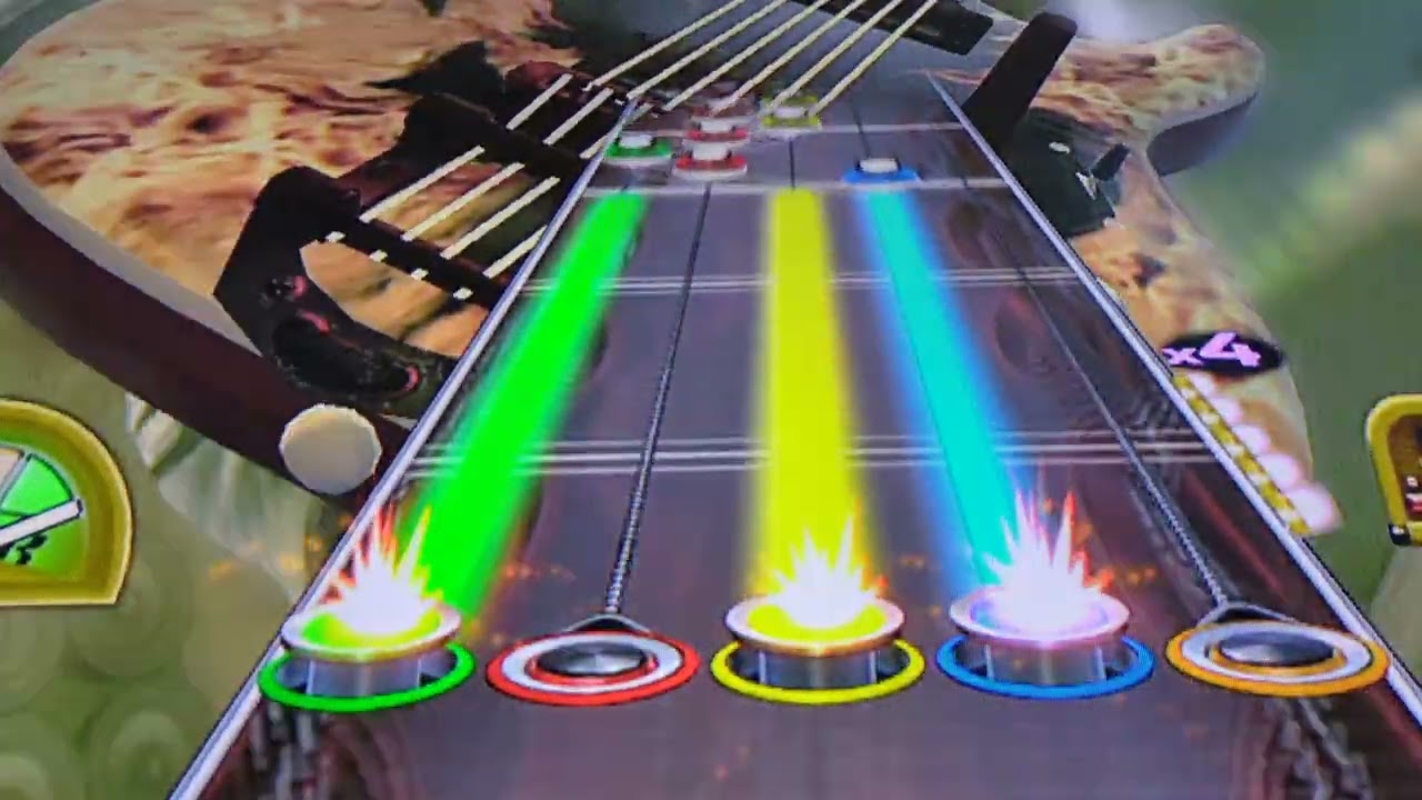 Through the fire and flames, guitar hero Smash Hits expert