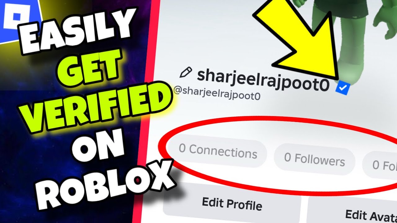 (НОВЫЙ ТРЮК) Как получить верификацию в Roblox, НЕ будучи знаменитостью - 2026