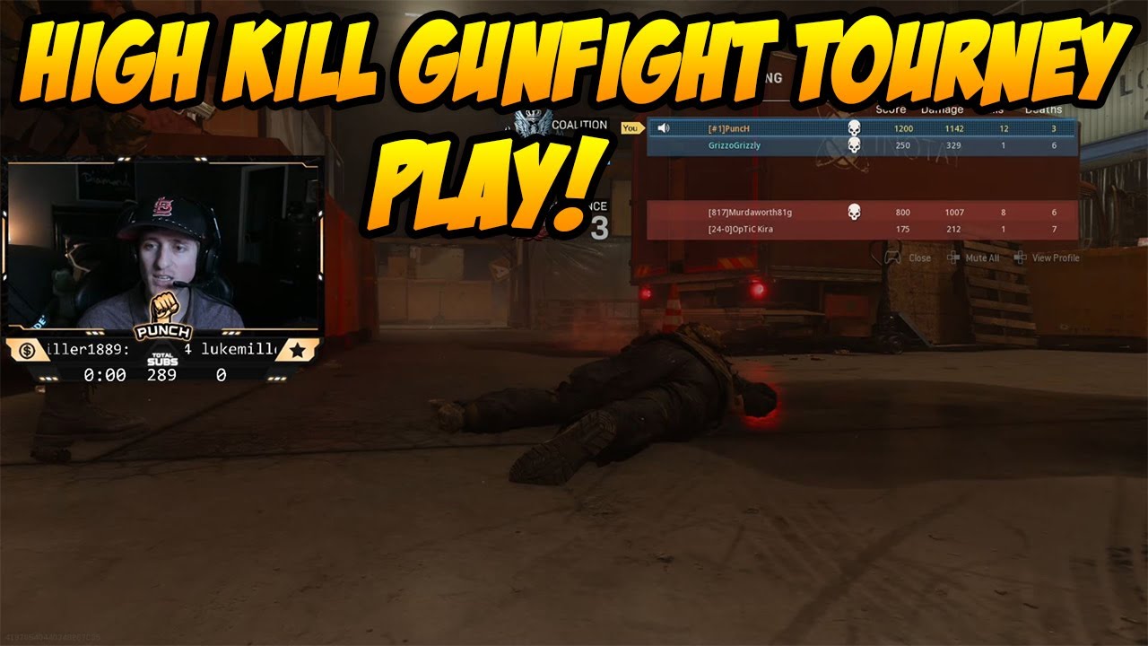 High Kill 2v2 Gunfight Tournament Play! - CoD MW