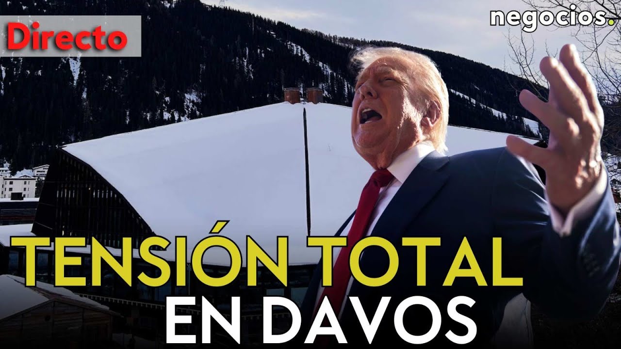 DIRECTO | TENSIÓN TOTAL EN DAVOS: LAS ÉLITES GLOBALES SE PREPRAN PARA LA LLEGADA DE TRUMP