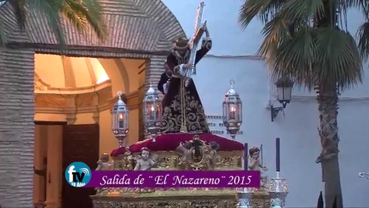 Semana Santa 2015 en Fernan Nuñez Viernes Santo Salida de ¨ El Nazareno ¨ 2015