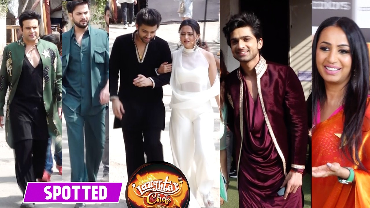 Laughter Chefs S3: Bharti Singh, Shakti & Mukti Mohan, Tejasswi & Elvish Shine on Laughter Chefs Set