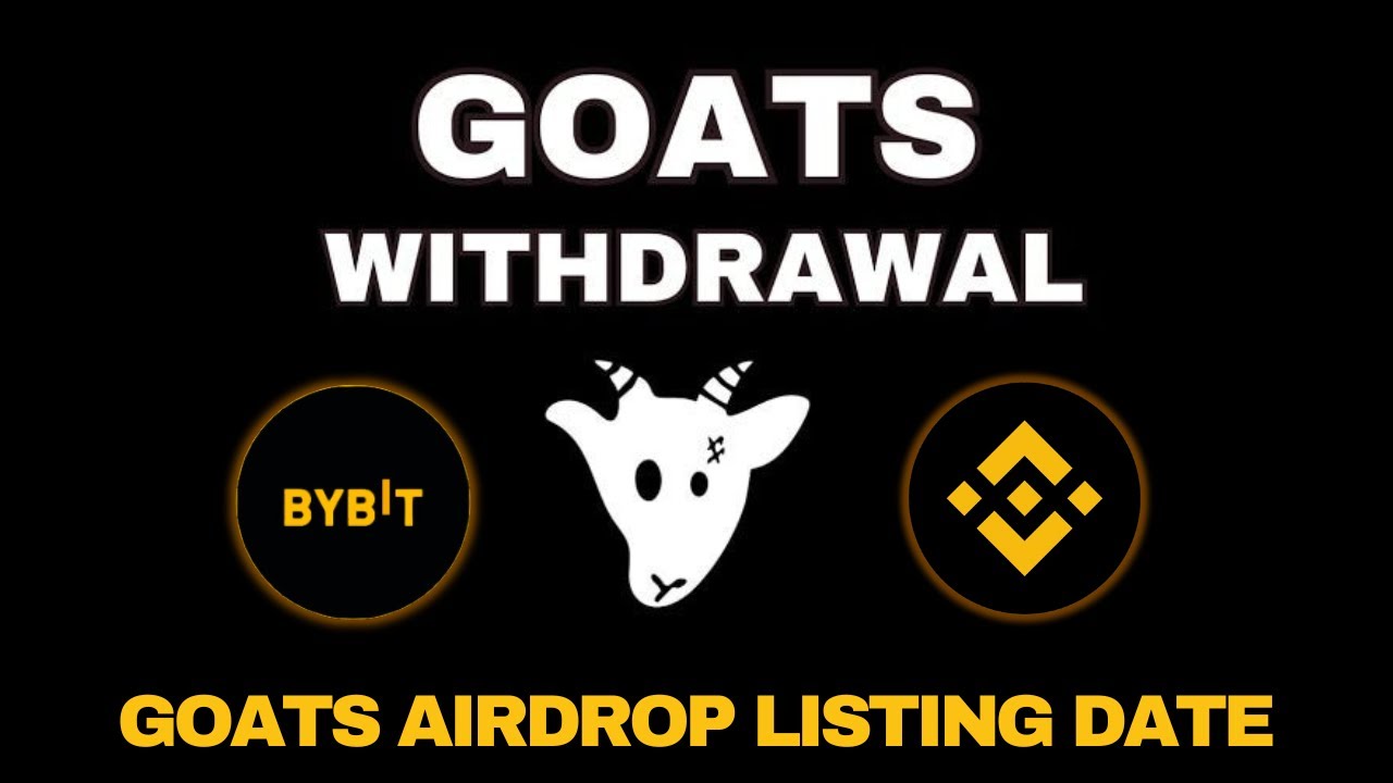 $GOATS Listing Date | $GOATS LISTING Price | $GOATS Airdrop - CLAIM your tokens fast