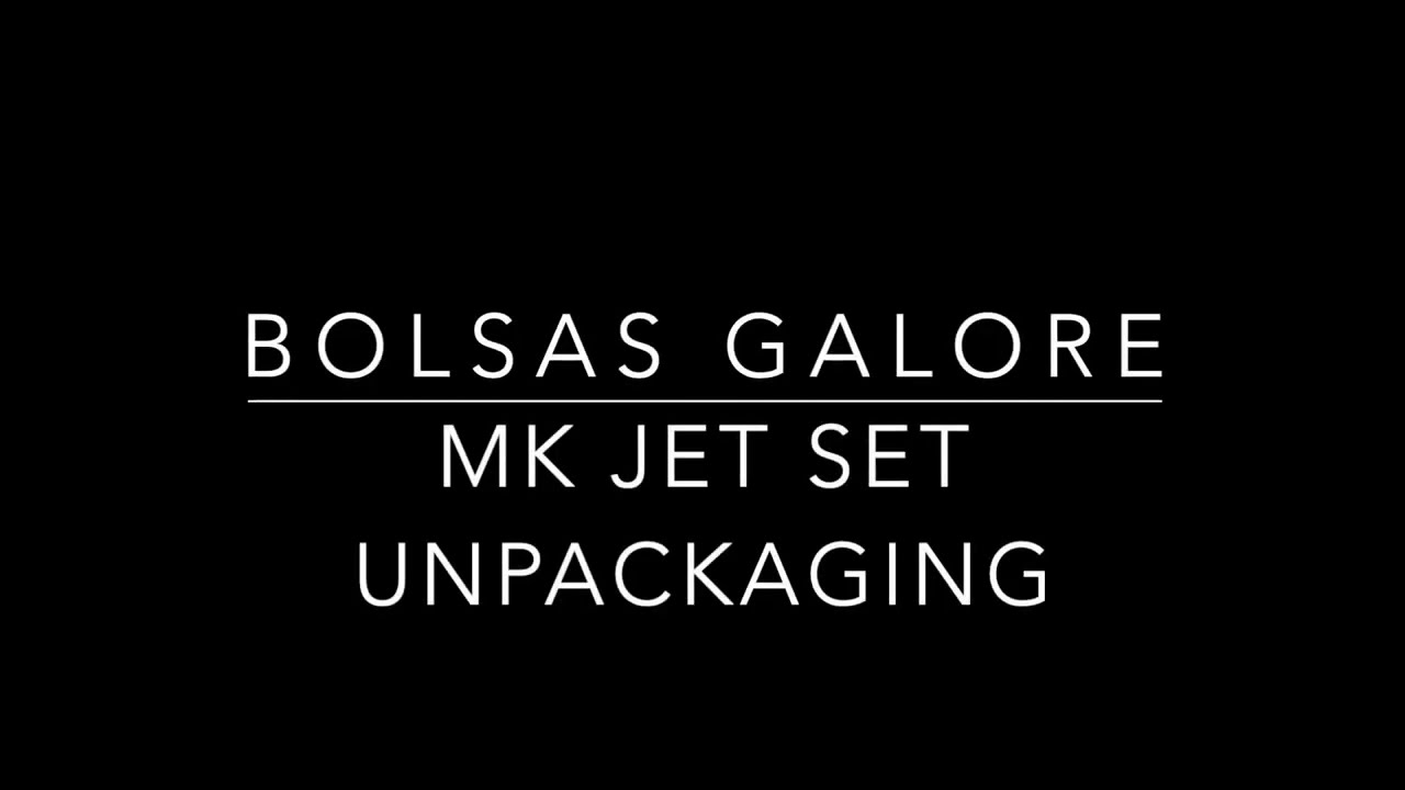 MK Jet Set Extra Small Unpackaging