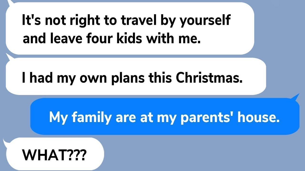 【Apple】My SIL left her 4 kids at my house for Christmas and went on a trip In the end...