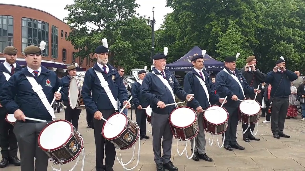 Royal Welch Fusiliers Corps of Drums, Welsh Armed Forces Day pt4