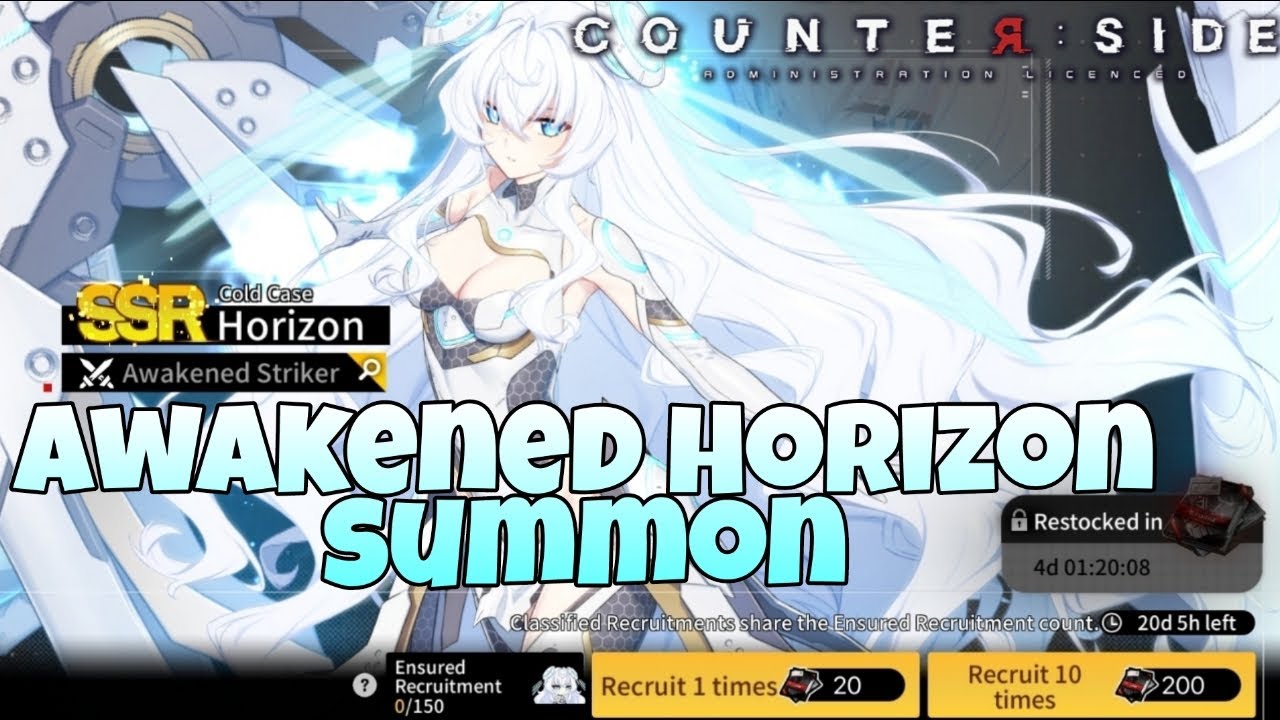 Counter:Side - Awakened Horizon Summon! * Anniversary Luck!*