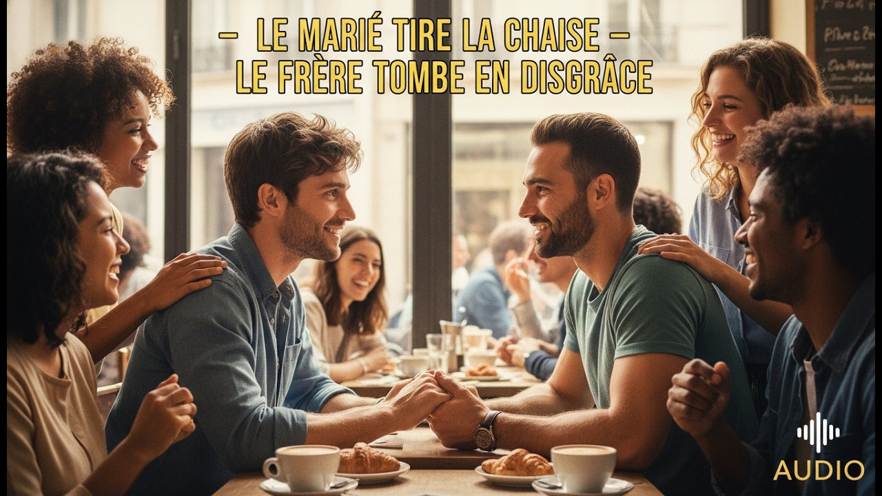 Julien poussa la porte de la chambre d'hôtel avec un bouquet de fleurs à la main