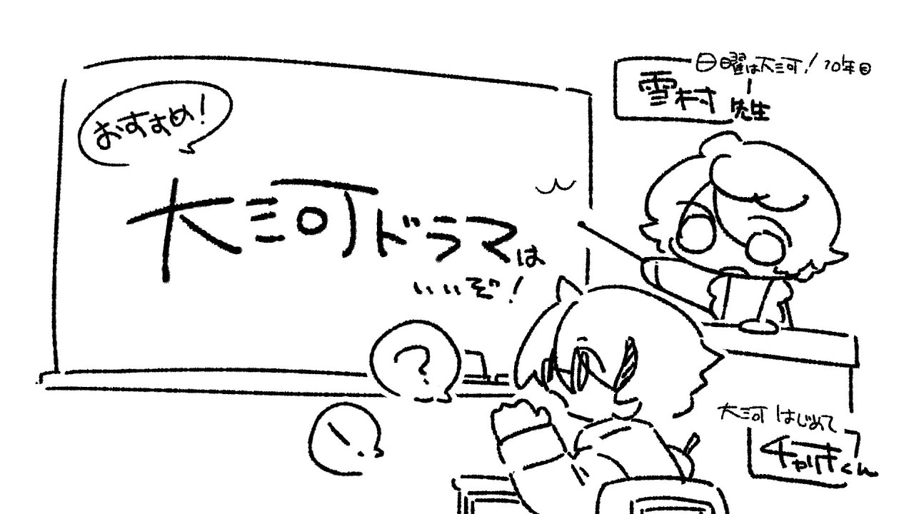 雪村レイによる大河ドラマのすゝめ with チャリキ