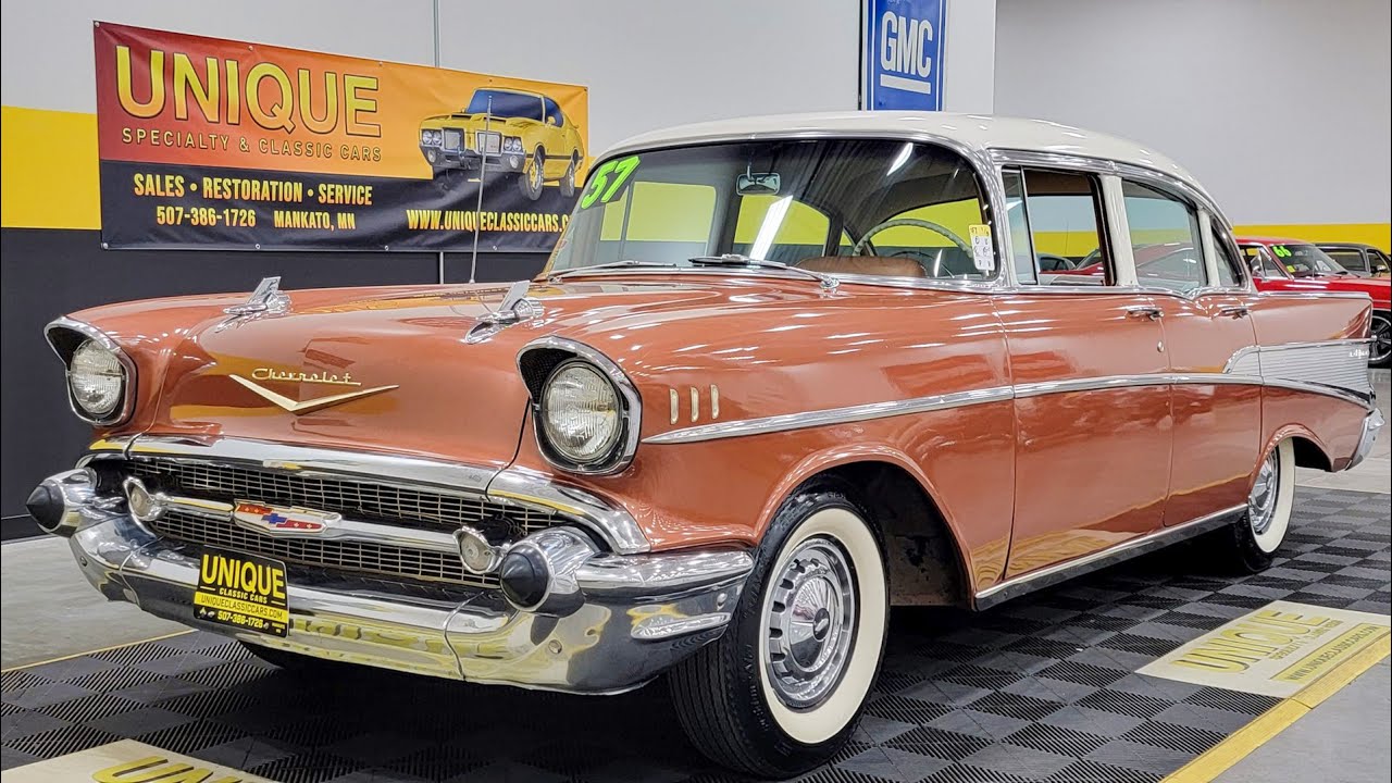 1957 Chevrolet Bel Air 4dr Sedan | For Sale $27,900