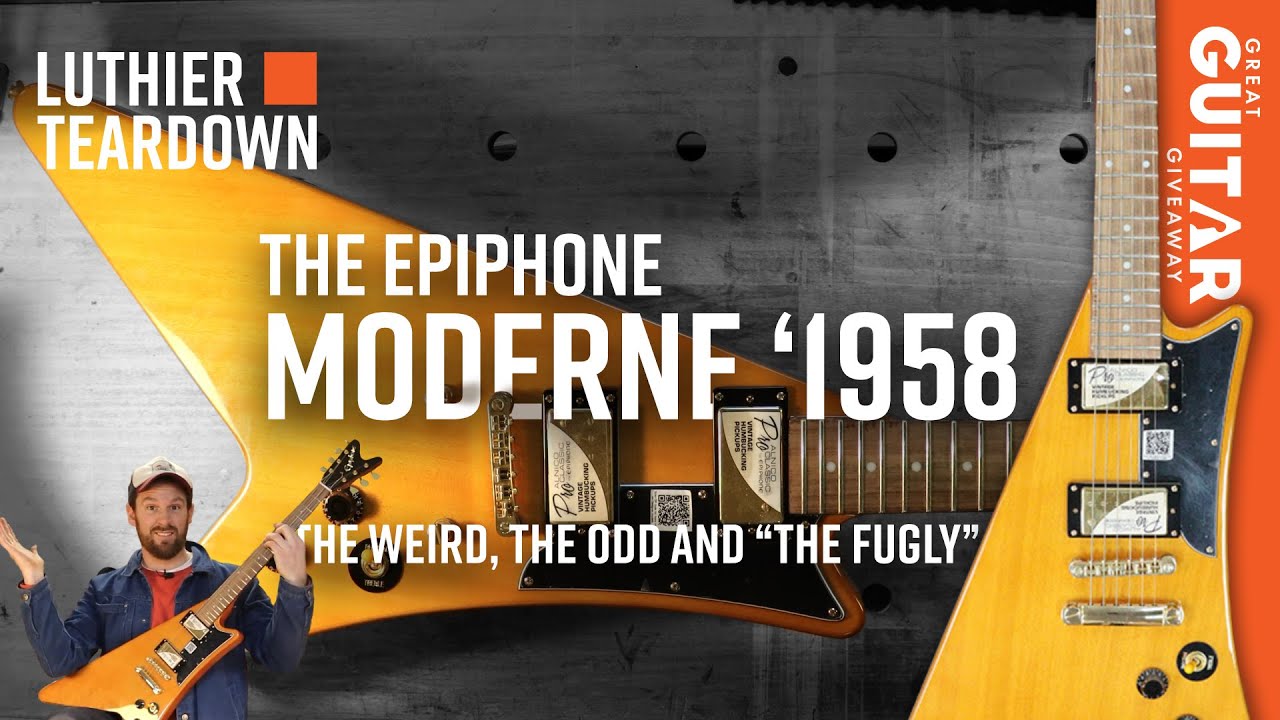 There's a reason this WASN'T Released in '57- The Epiphone Moderne Reissue | Guitar Stories Teardown