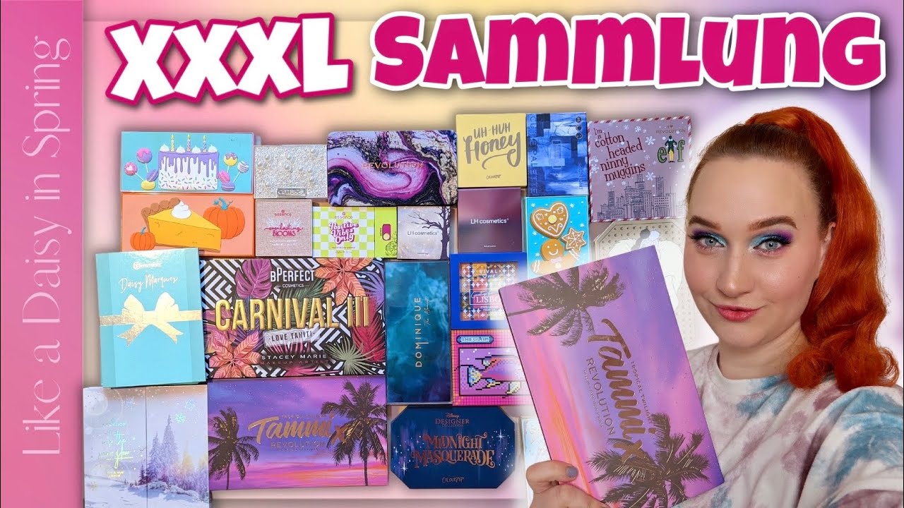 Meine XXXL (DROGERIE) LIDSCHATTEN SAMMLUNG 😍 | Teil 8 | M&auml;rz 2023 | LikeADaisyInSpring