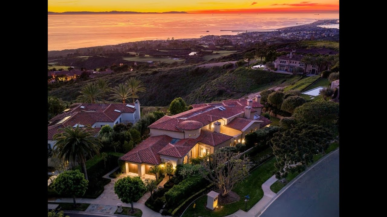 A look inside a $23M Pelican Crest Estate with sweeping ocean & Catalina views