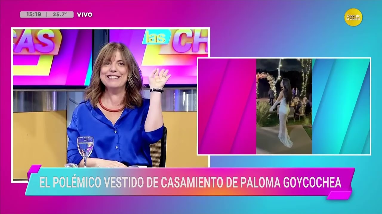 El polémico vestido de casamiento de Paloma Goycochea │VLC│ 11-03-26