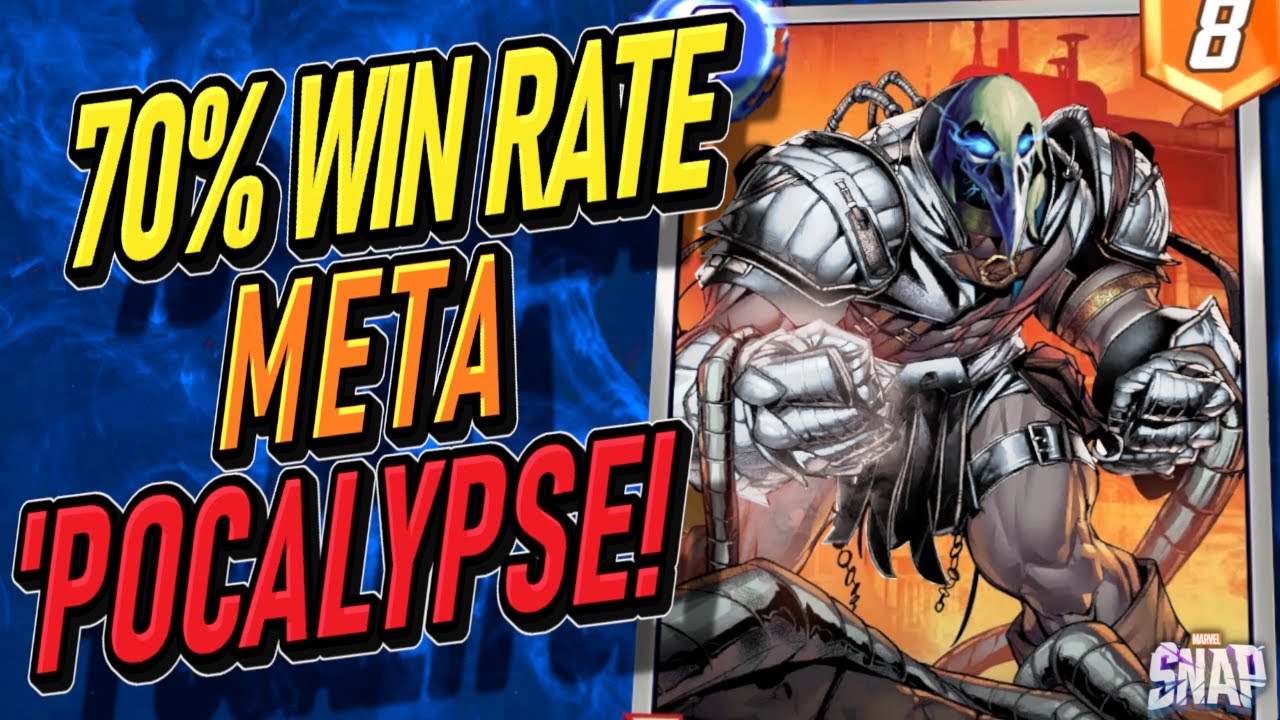 This Khonshu Apocalypse Deck Puts Up CRAZY Power! I had a 70% Win Rate! Marvel Snap