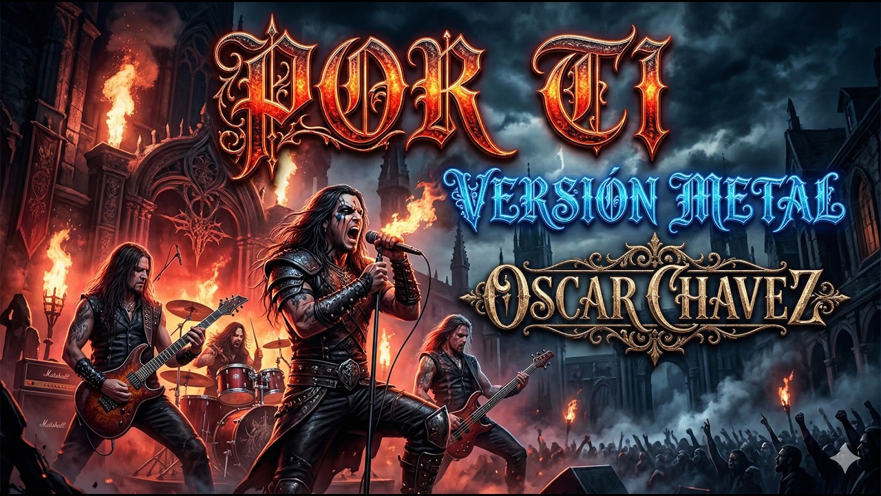 Por ti [ Versión Metal ] Oscar Chavez - Tributo Rock + Letra | Sempiternia