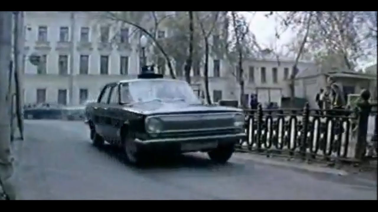 Настоящая погоня ГАЗ 24 
