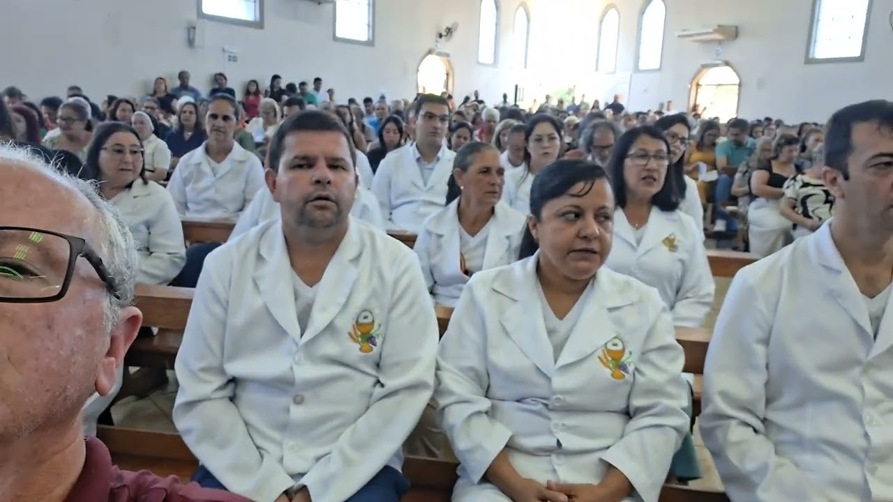 (pt011Salmos)  Missa e posse do padre Valdenir Paróquia Nsa mãe da unidade faxinal 