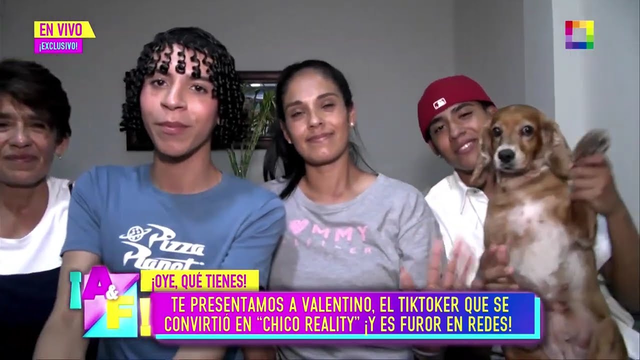 Amor y Fuego - ENE 20 - TE PRESENTAMOS A VALENTINO, EL TIKTOKER QUE SE CONVIRTIÓ EN “CHICO REALITY”