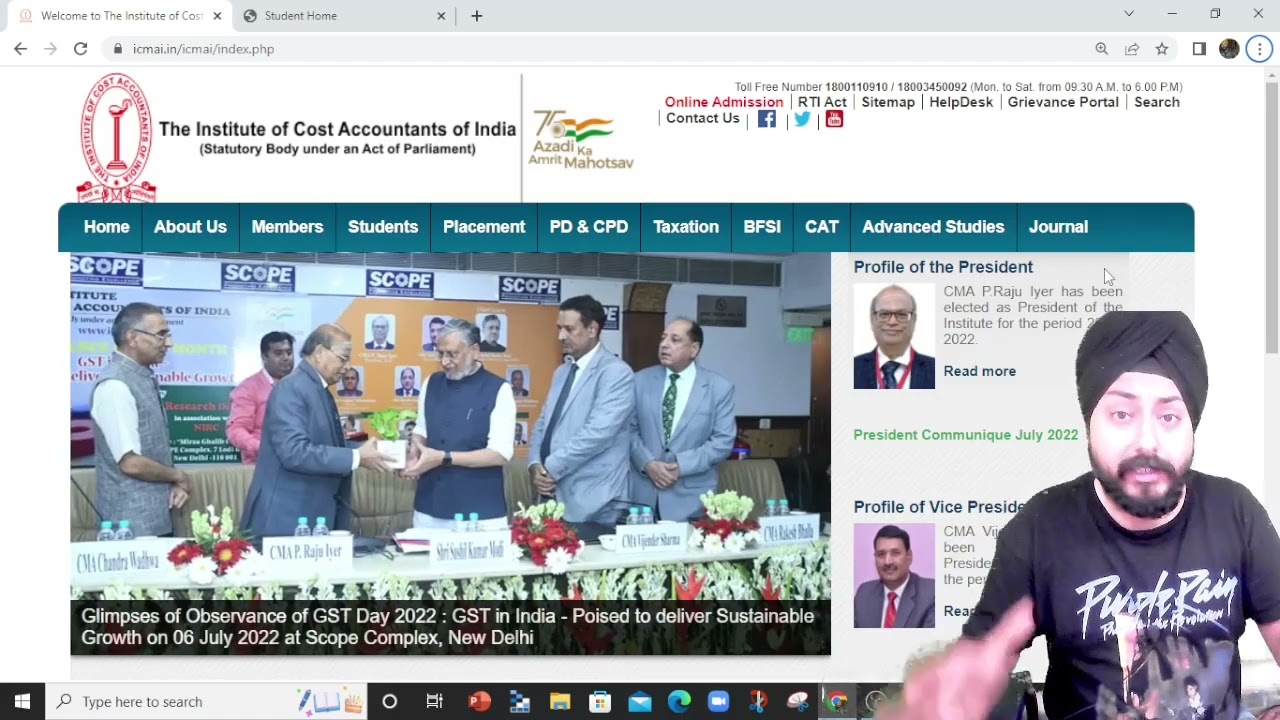 Request to CMA Institute | ICMAI | CMA EXAMS 2022 |