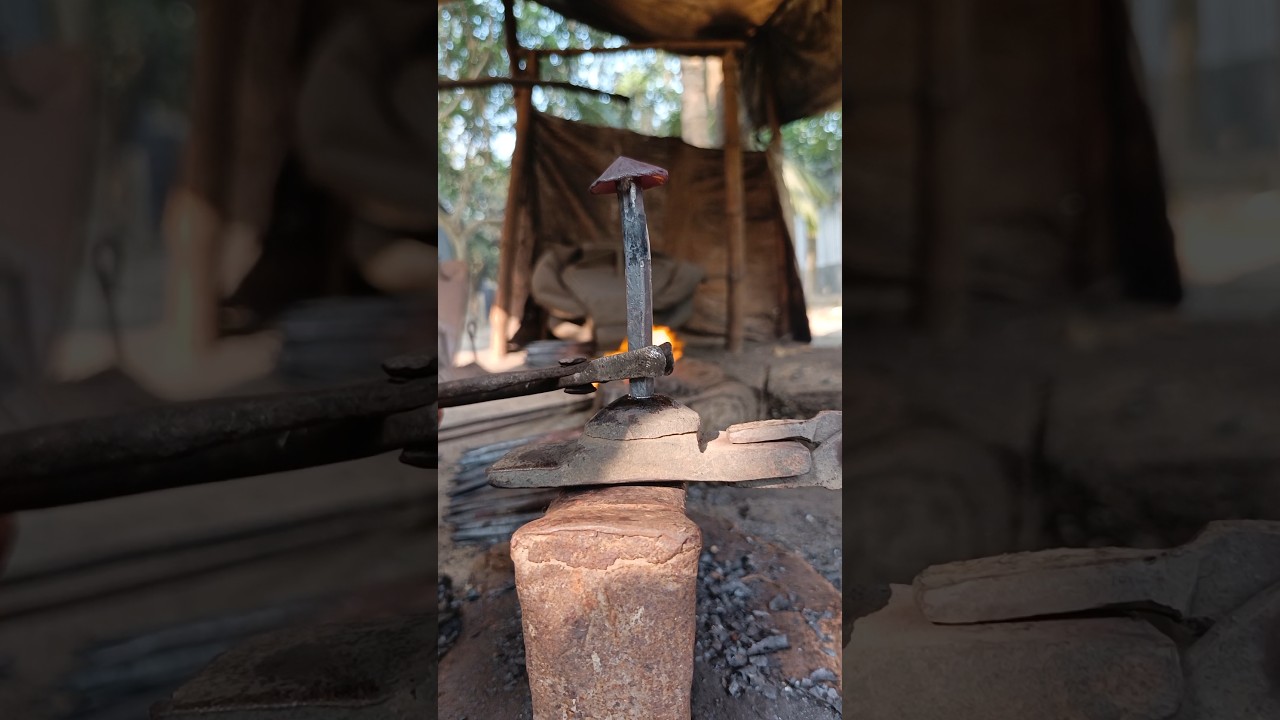 ⚒️Amazing Nail Factory Process  Handmade  #youtubeshorts