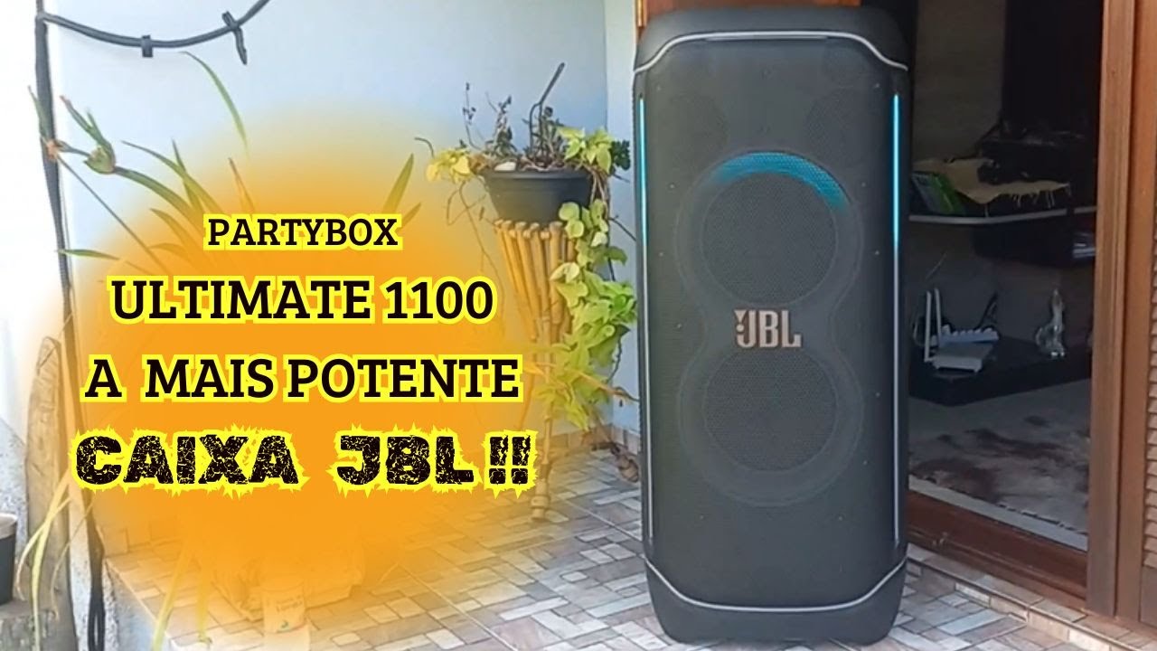 A JBL Partybox 1100W É a Caixa de Som Mais Potente Que Já Testei?