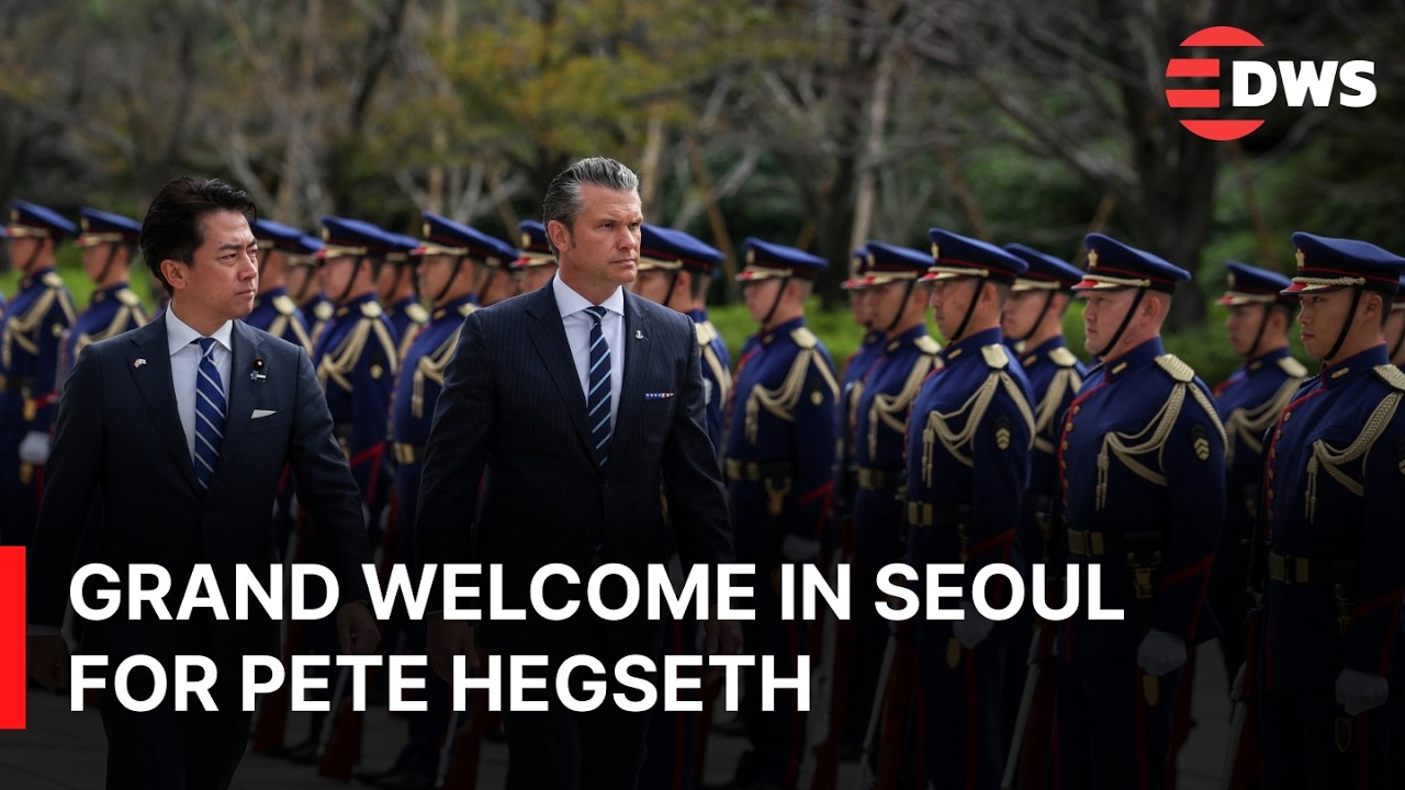 FULL ARRIVAL: Massive Welcome for Pete Hegseth in South Korea | Security Talks Begin | AC1G