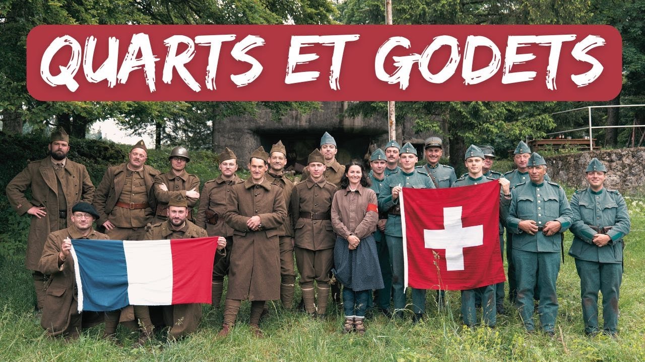 Episode 41:  JUIN 1940: Accueil du 45ème Corps d'Armée FRANCAIS par les GARDES-FRONTIERE SUISSES. 🏔️