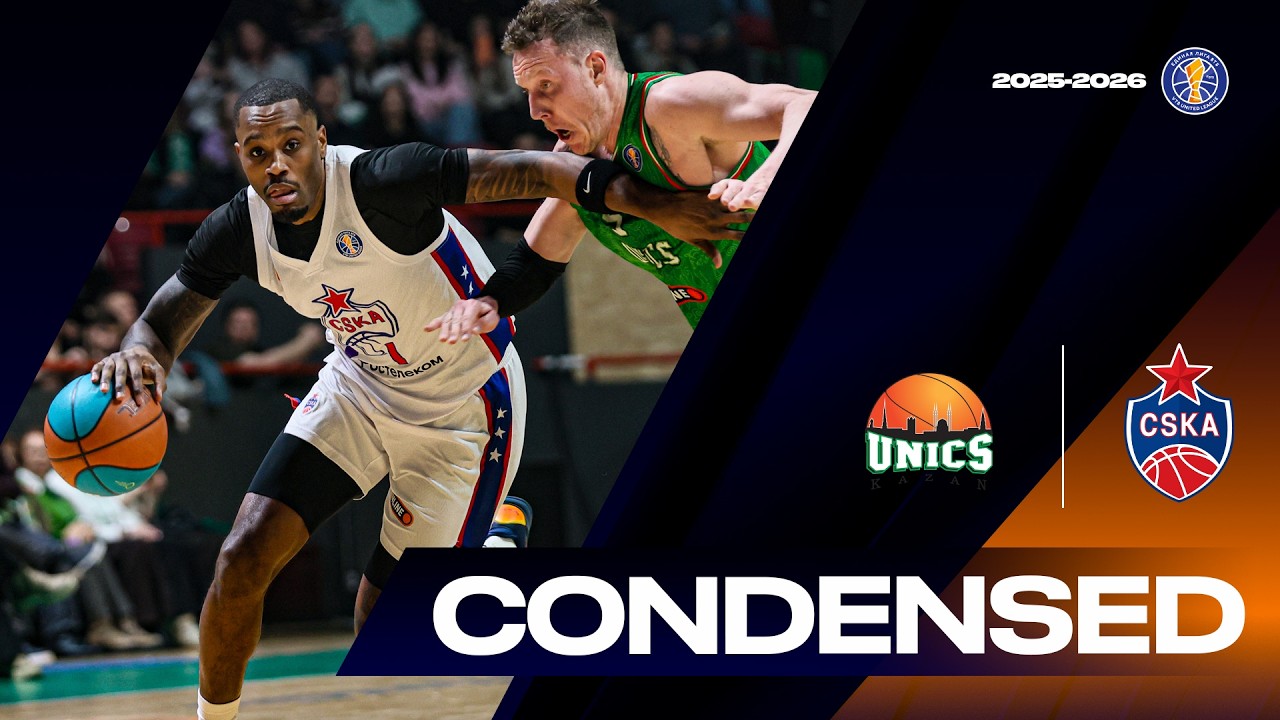 UNICS vs CSKA Condensed Game March, 15 | Season 2025-26