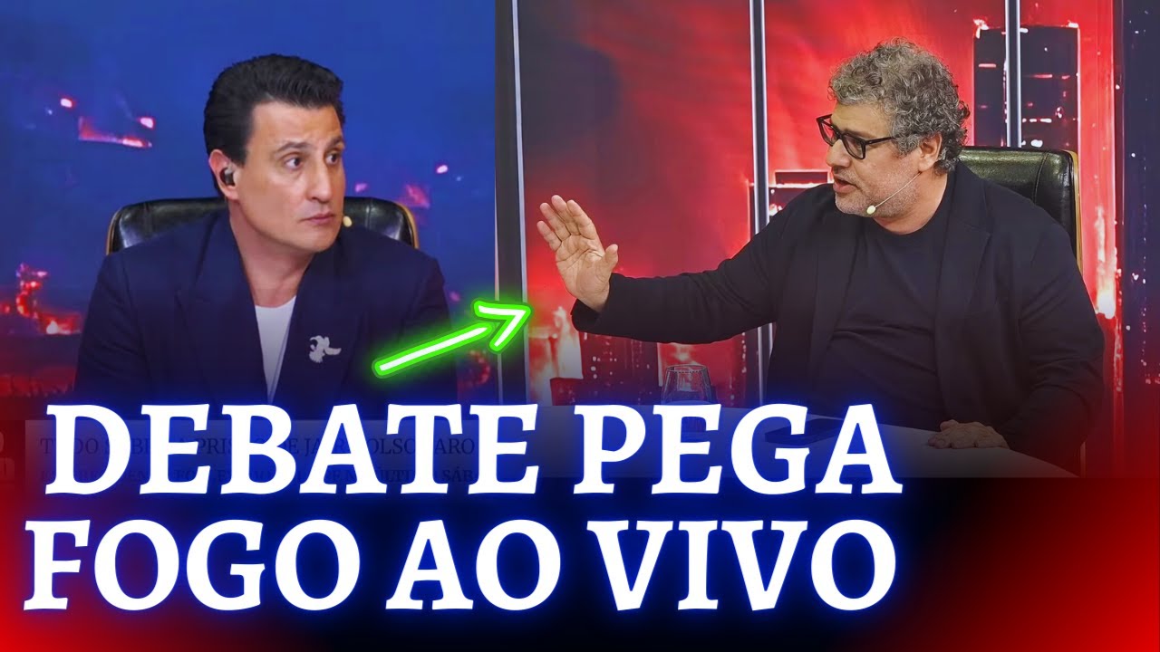 Debate pega fogo e Pavinatto perde a paci&ecirc;ncia com Esquerdista ao vivo