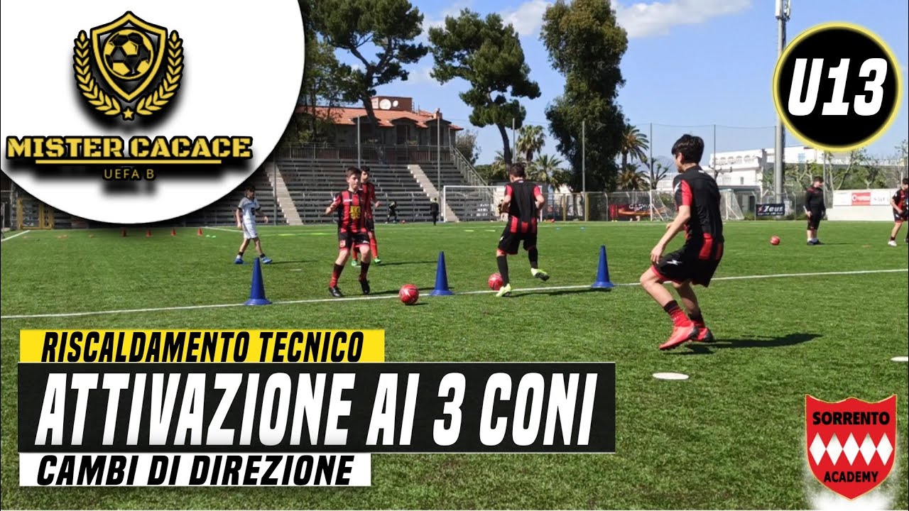 ESORDIENTI CALCIO: ATTIVAZIONE AI 3 CONI | SCUOLA CALCIO