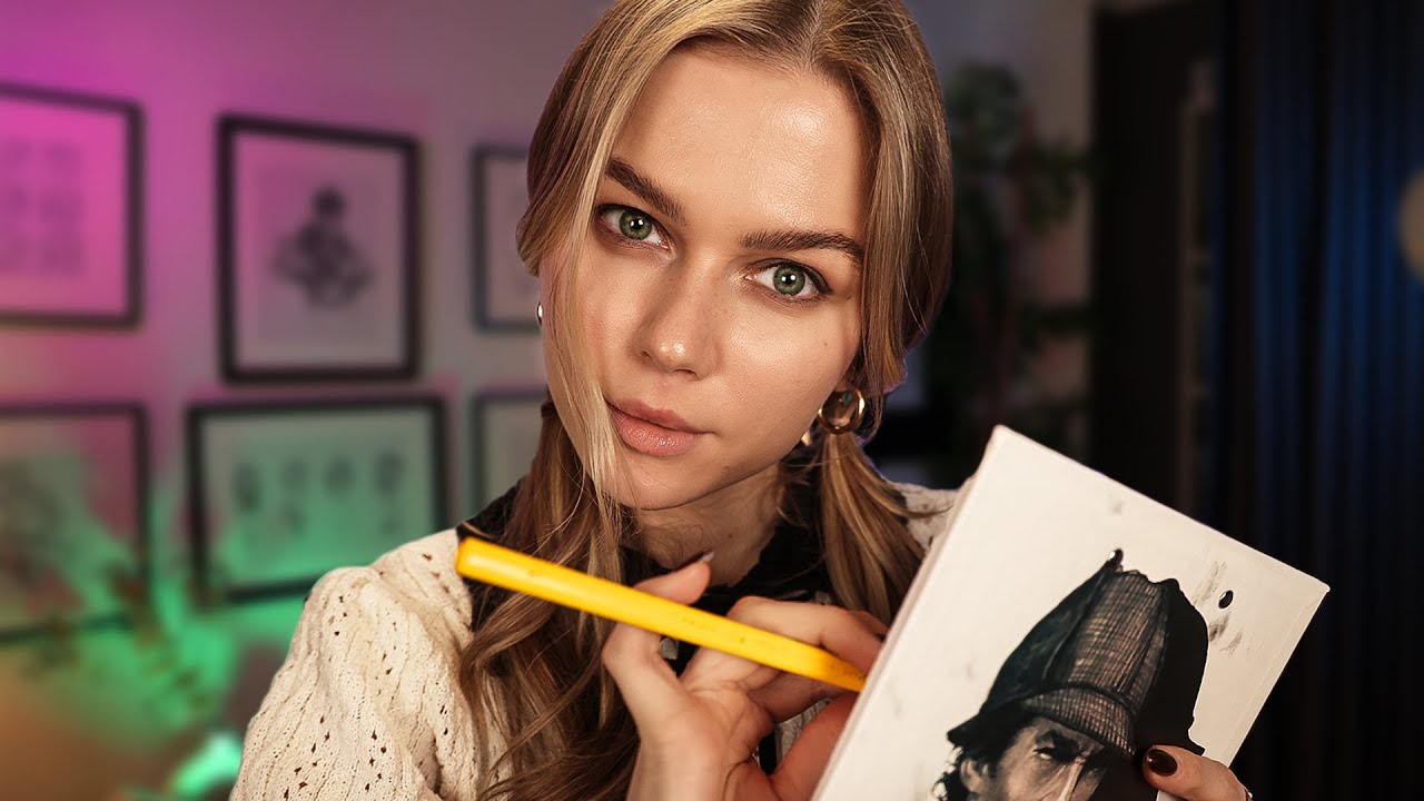 ASMR Sketching My Most Favorite Person 