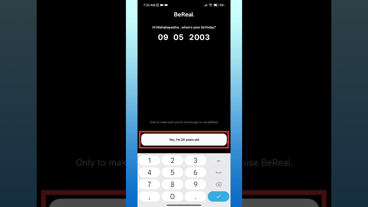 How to Log In to the BeReal App