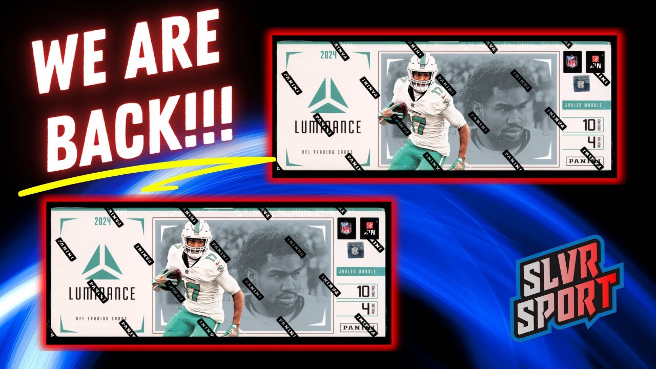 💥 SWEET HITS 💥 2024 Luminance Football Hobby Box Opening (X2)