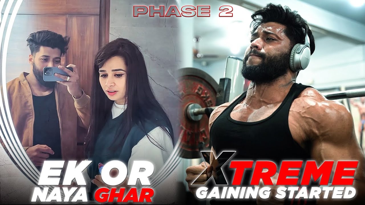 NAYE GHAR KI PLANNING 🏠|CHEST & SHOULDER WORKOUT | BACK TO OLD SCHOOL FOR XTREME GAINING 💪