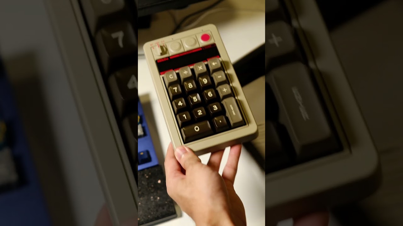 Why You Need a Numpad for 3D work #shorts #3dmodeling #CAD #8BitDo #keyboard #desksetup
