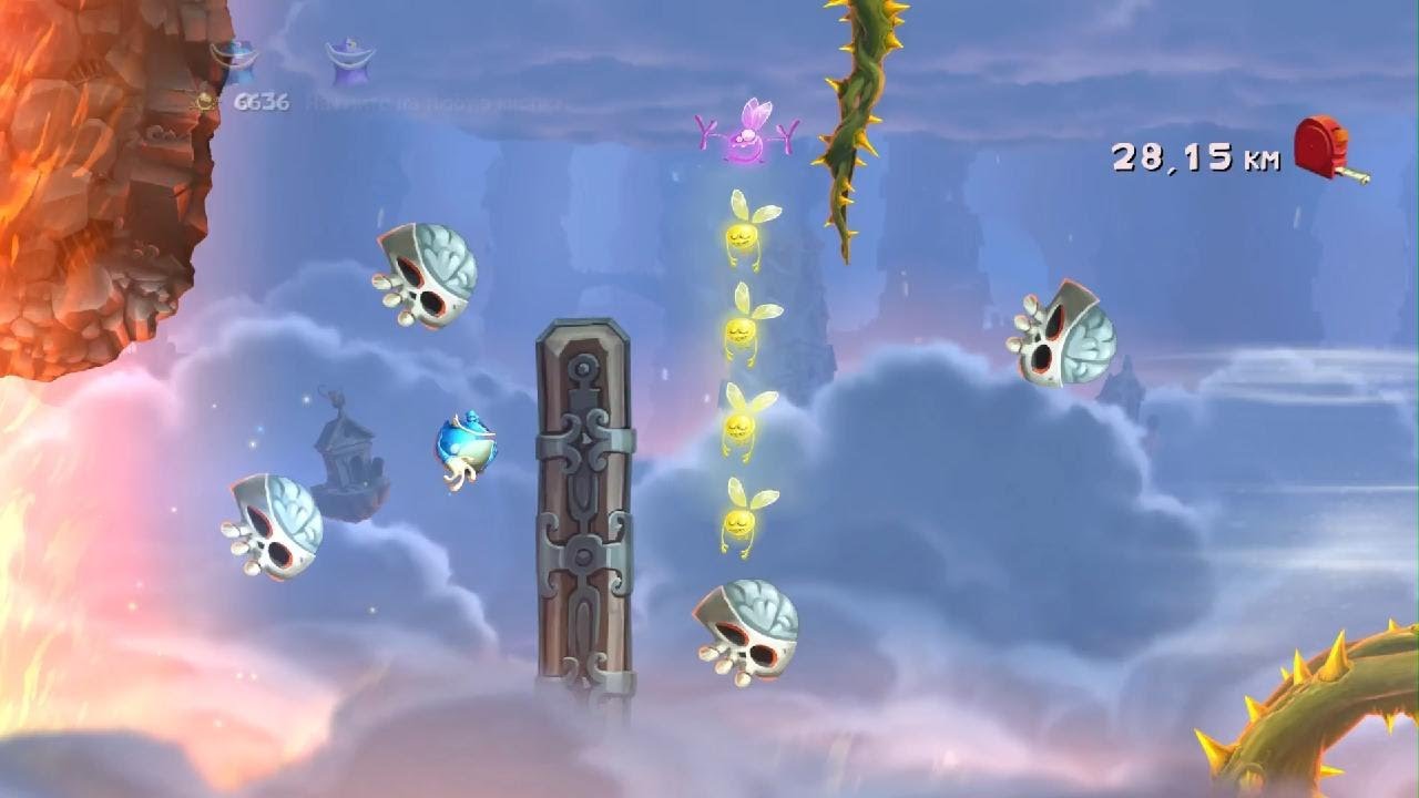 Rayman Legends WC Land distance with record glitch 4 Day 29/01/26 NEW PB! PS4/PS5