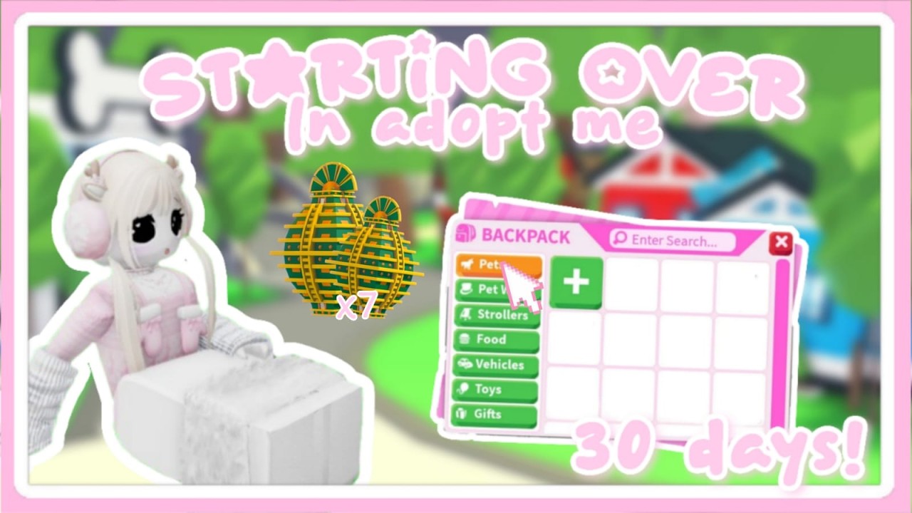 ₊˚⊹ ᰔ Starting over in Adopt Me | Day 4 #adoptme ₊˚⊹ ᰔ