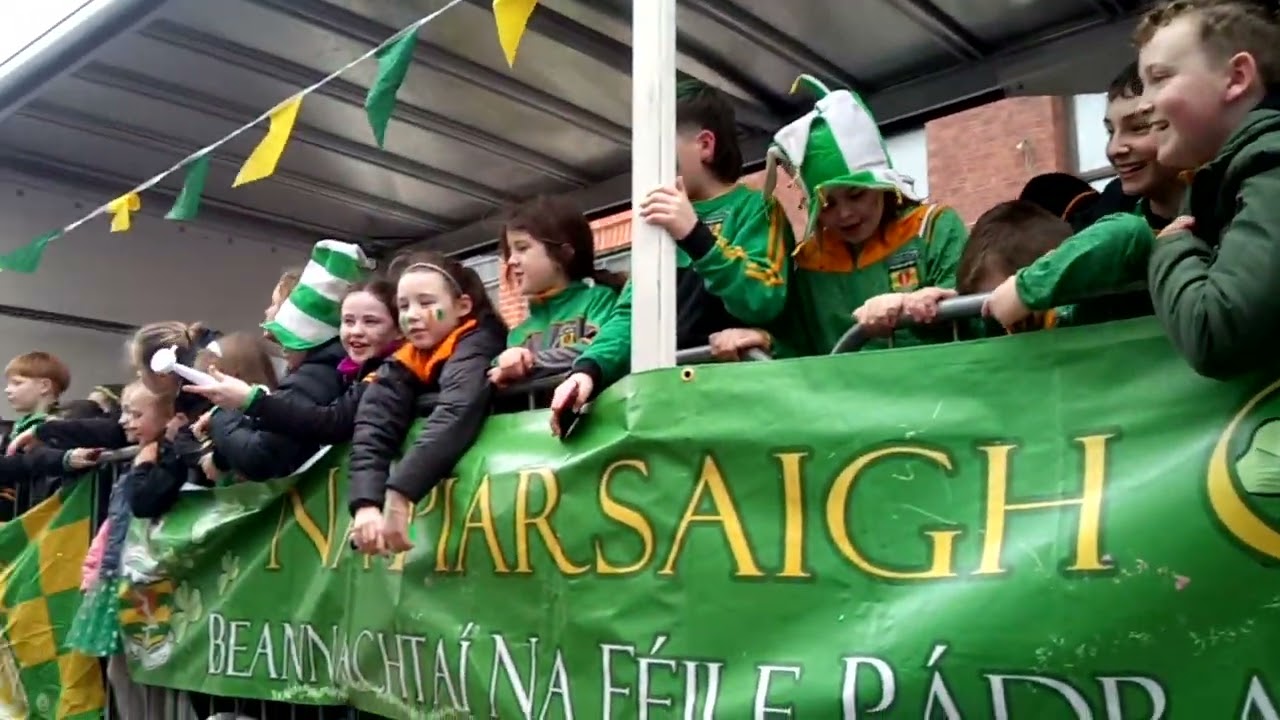Armagh St Patricks day community parade 2023.