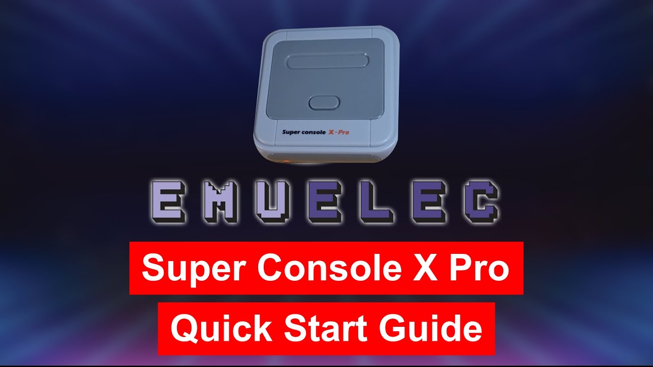 How To Use Super Console X Pro's EmuELEC UI