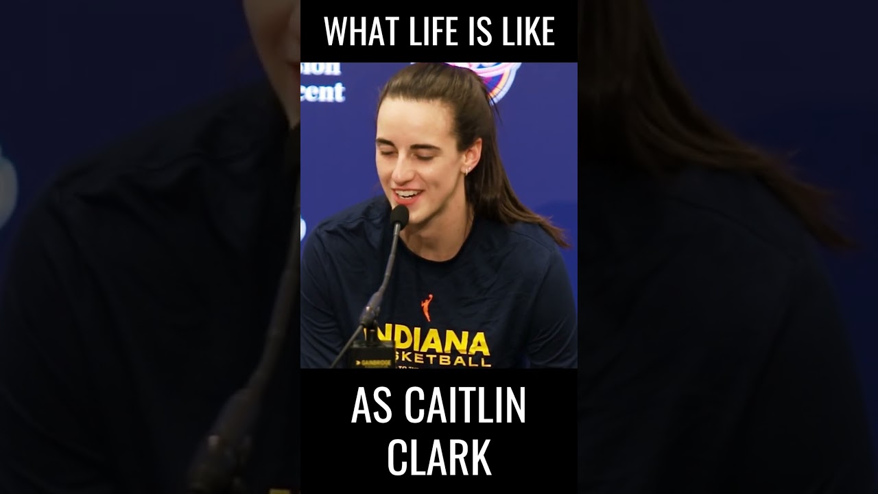 Caitlin Clark Deals With Living In The Spotlight 