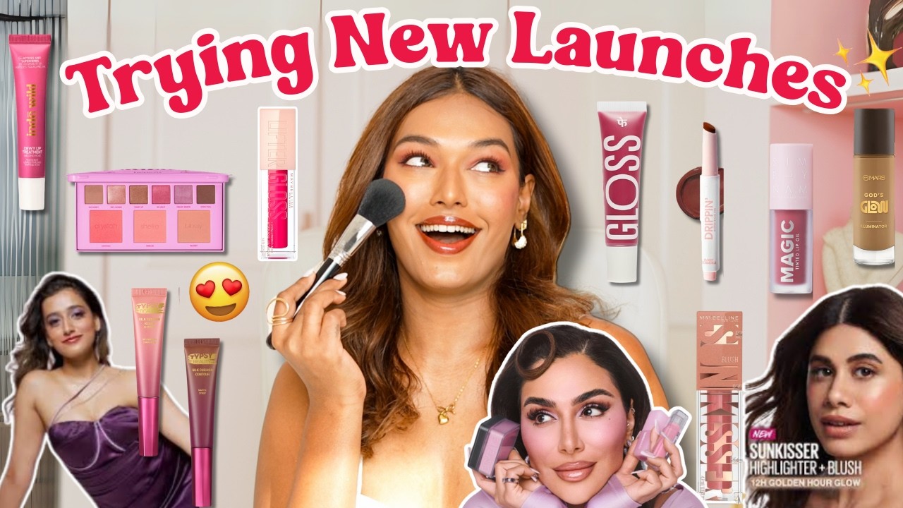 Trying NEW VIRAL MAKEUP PRODUCTS! What Works & What Doesn't? #SarahApproved