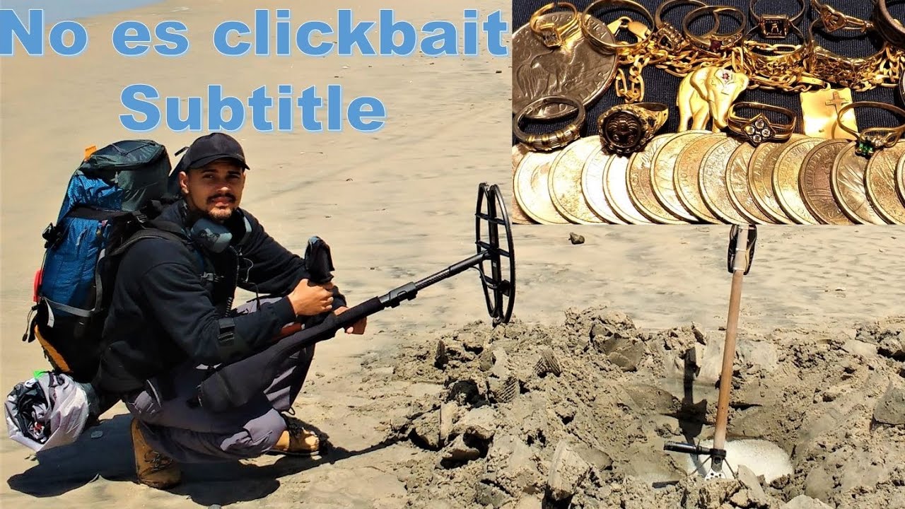 🔴Mochilero encuentra oro perdido en playa de México. CTX 3030 subtitle