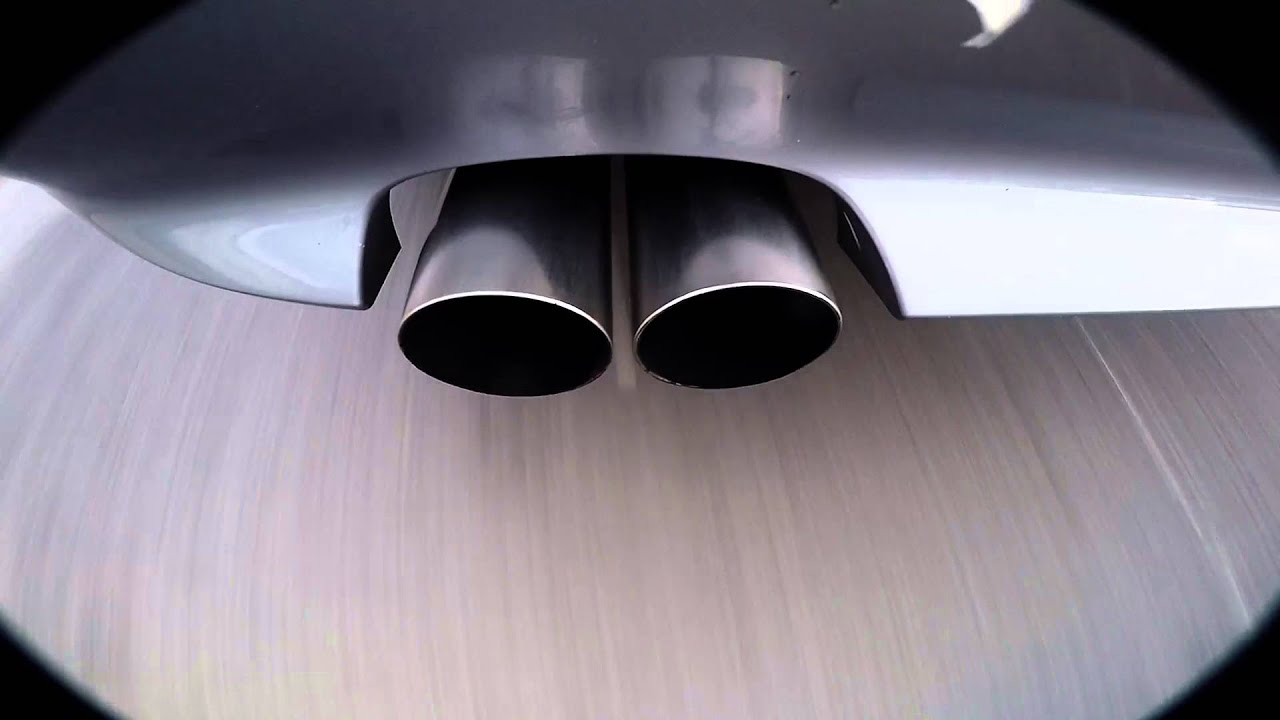 BMW 520D straight through exhaust sound