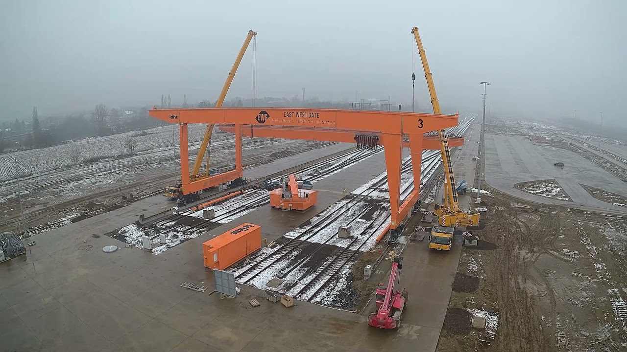 Fényeslitke Daru Timelapse