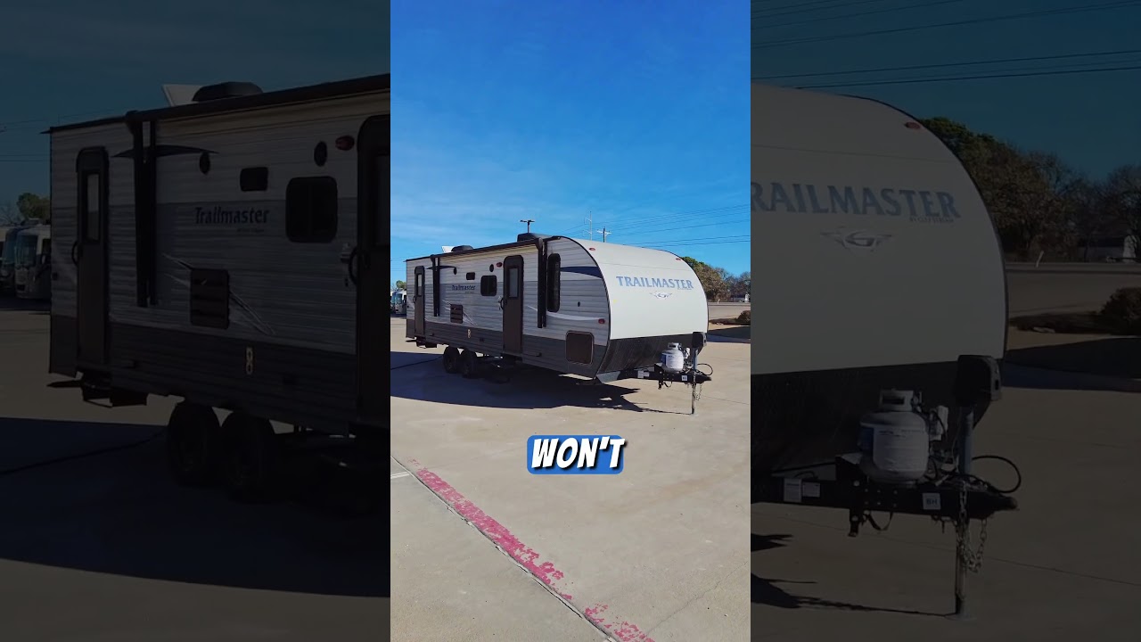 In-House Financed and a Free 6-month Warranty! 2018 Gulfstream Trailmaster - Easy to Get Approved!
