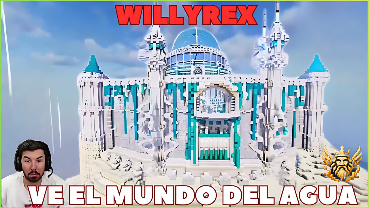 Willy queda impresionado del mundo de agua | Minecraft 