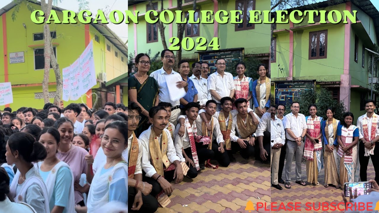 Gargaon College Students union Election 2024 #gargaoncollegeelection #election #studentsunion