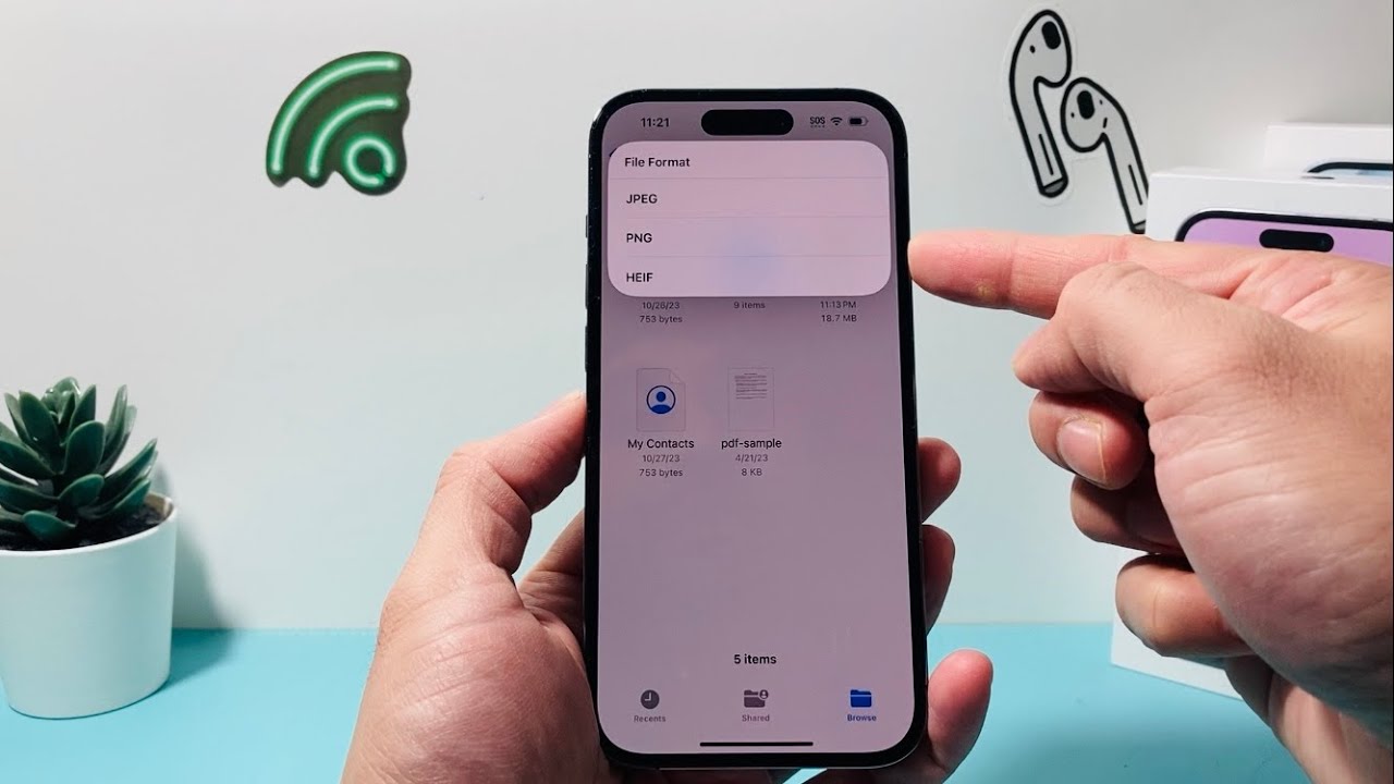 How to Convert RAW Photo into PNG on iPhone